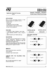 DataSheet ESDAxxSC5 pdf